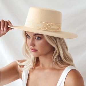 Lack of Color Sierra Boater Felt Hat
